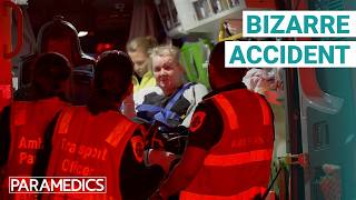 Nurse Severely Confused After Crashing Car Into Bushes | Paramedics