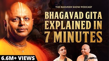 Indiase monnik legt Bhagawad Gita in 7 minuten uit | Gaur Gopal Das op TRS