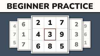 Schulte Table 3x3 Timed | Beginner Peripheral Vision Practice