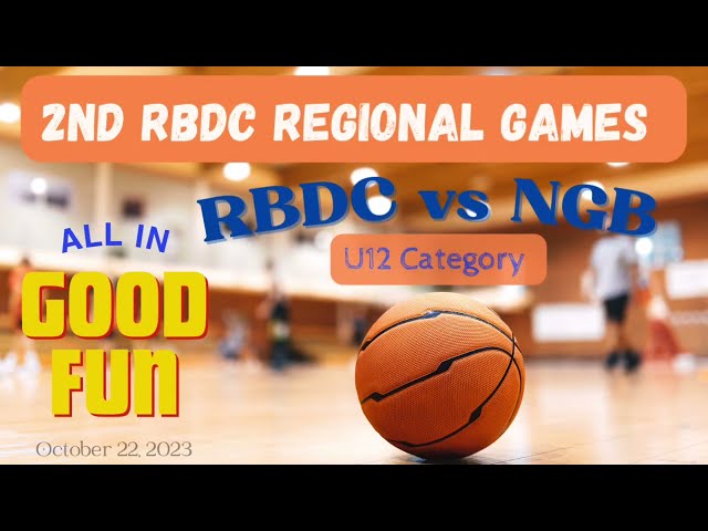 RBDC vs NGB Knights U12 Category @ 2nd RBDC Regional Games - Oct. 20, 2023 class=