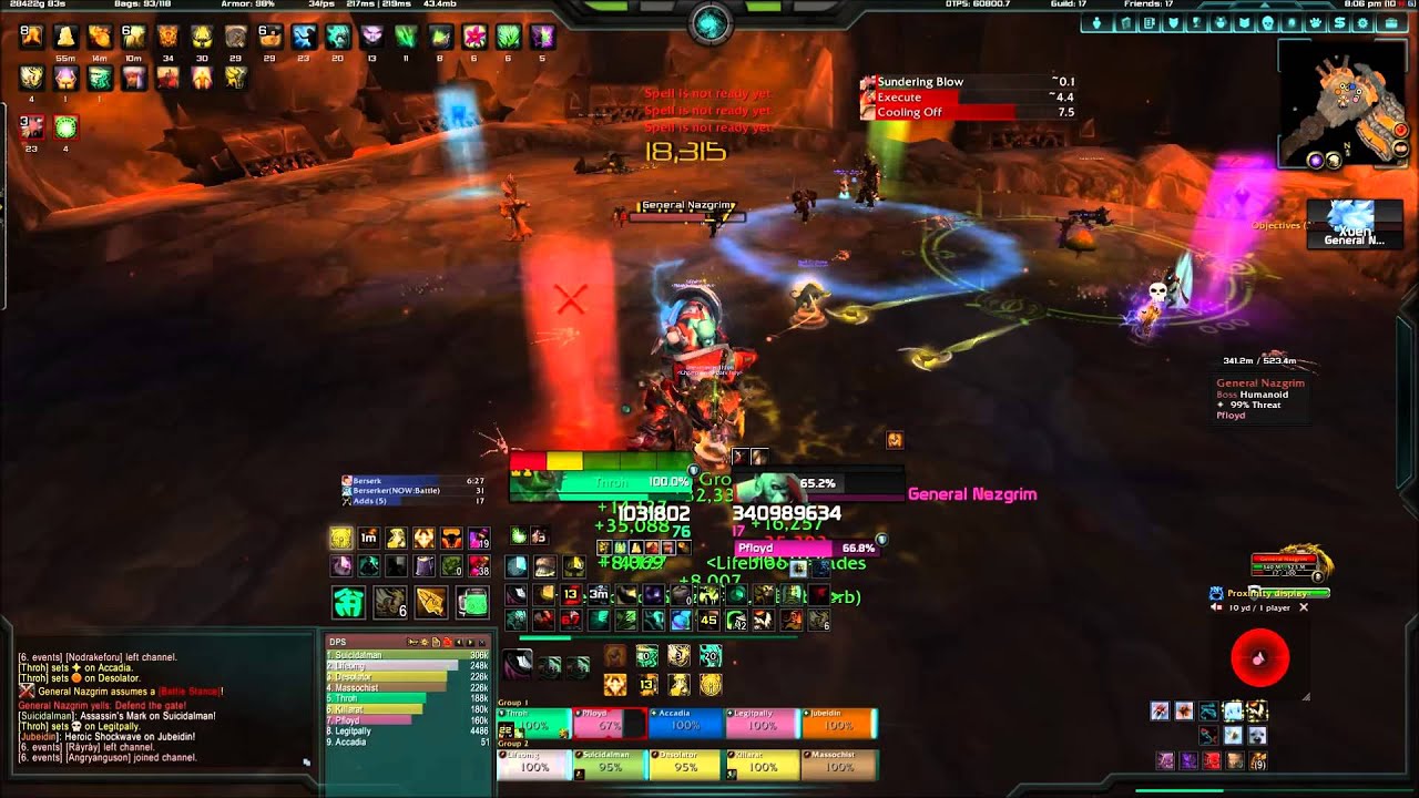 Dark Fury Vs General Nazgrim 10H