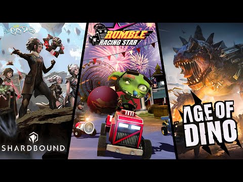 Видео: Обзор новых WEB3 проектов - Shardbound, Rumble Racing Star, Age of Dino