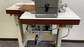 Industrial Sewing Machine Seiko CW- 8B - YouTube