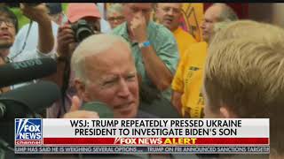 Biden claim that he and son &#39;never&#39; spoke about Ukraine comes after son admitted they did &#39;once&#39;
