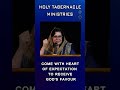 Come with heart of expectation to receive God’s favour