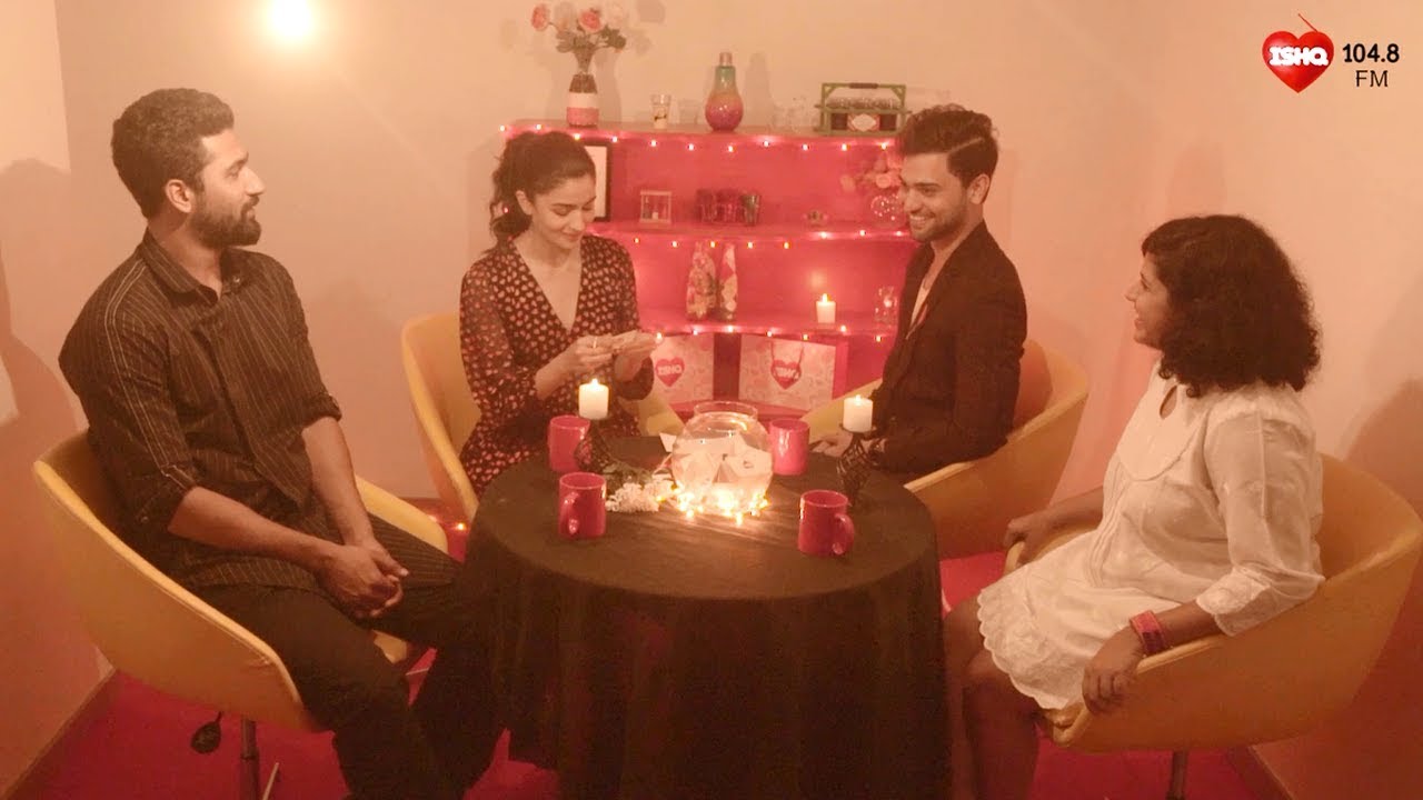 ”I can’t sleep with the lights off” says Alia Bhatt | Vicky Kaushal | Celeb Crush | Episode 1