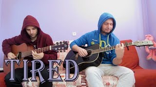 Video thumbnail of "Alan Walker ft. Gavin James - Tired (acoustic guitar cover, tabs)"