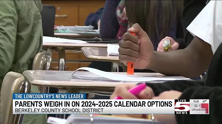 VIDEO: Parents weigh in on proposed Berkeley Co. Schools 2024-2025 calendar