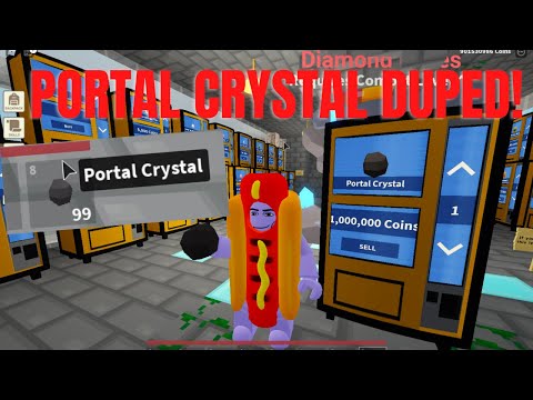 *NEW* Portal Crystal Duped!? - Roblox Islands