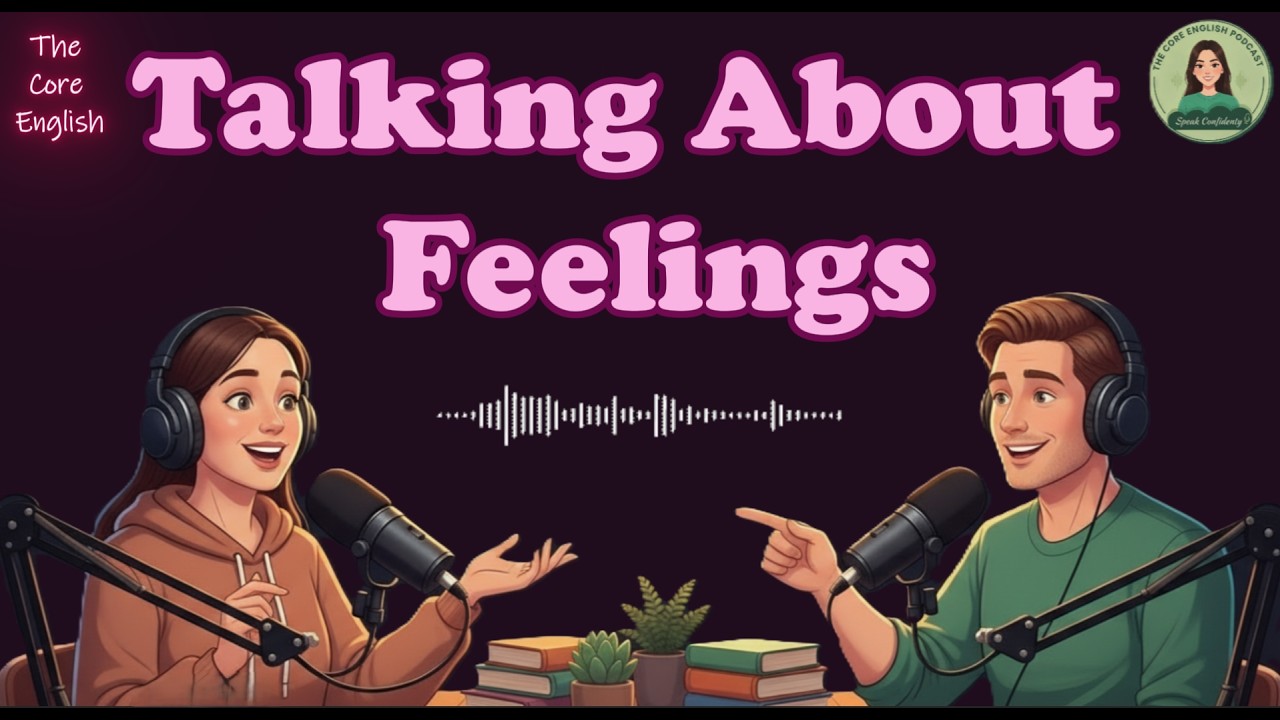 How to Talk About Your Feelings in English | The Core English Podcast