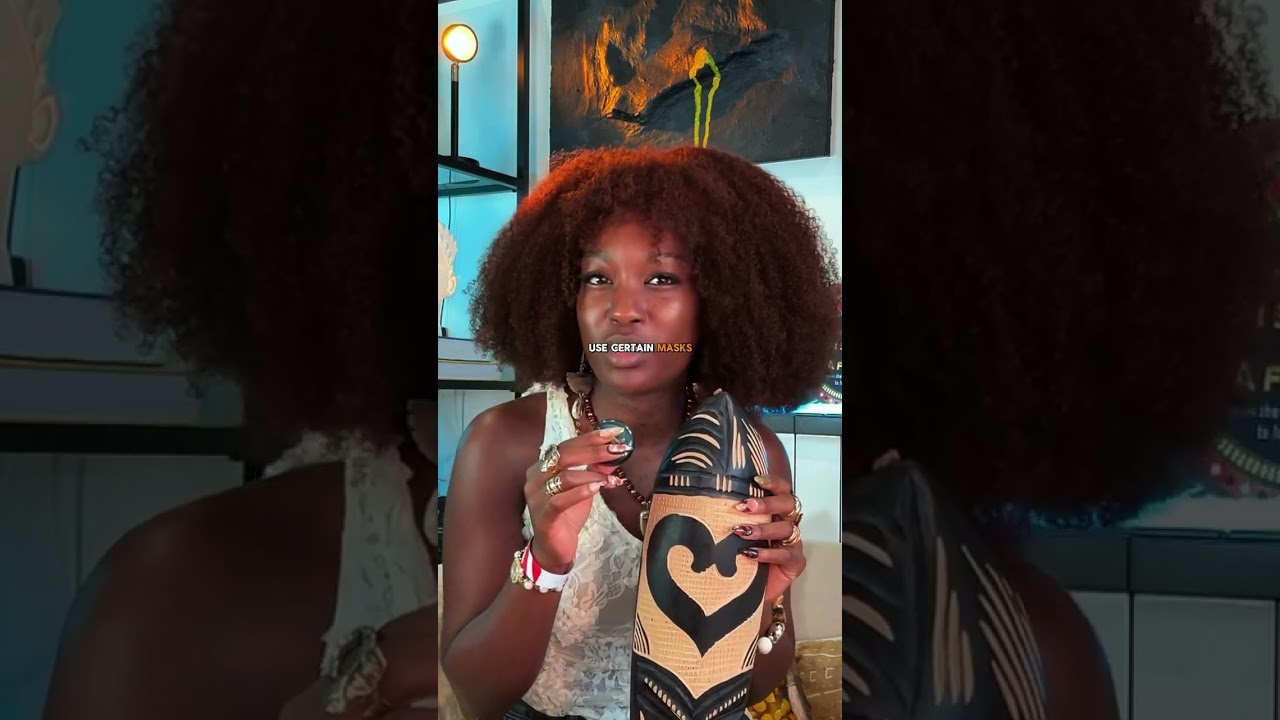 African masks are everywhere, in museums, galleries, even home decor 