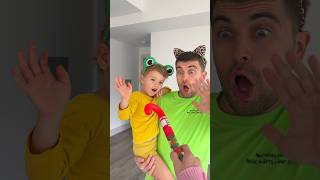 Magic Wand Makes Dads Belly Huge