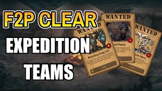 F2P Full Clear EXPEDITION TEAMS - 🟡Light, 🔥FIRE, & 🌲Earth (September 2026 Rotation) for Epic Seven screenshot 2