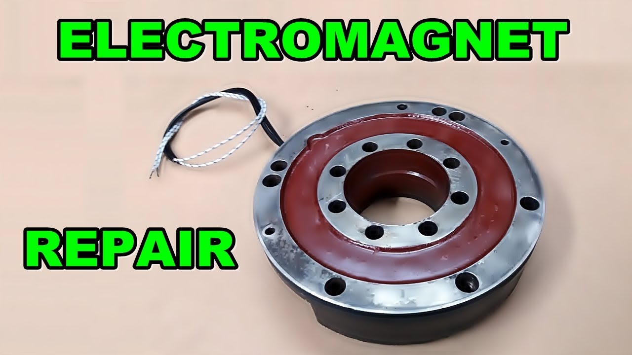 Сборка мощного «Электромагнита» круглой формы - YouTube