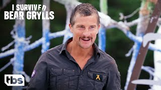 Contestants Eat Raw Ox Lips (Clip) | I Survived Bear Grylls | TBS