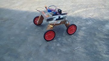 Floor cleaning robot prototype 1