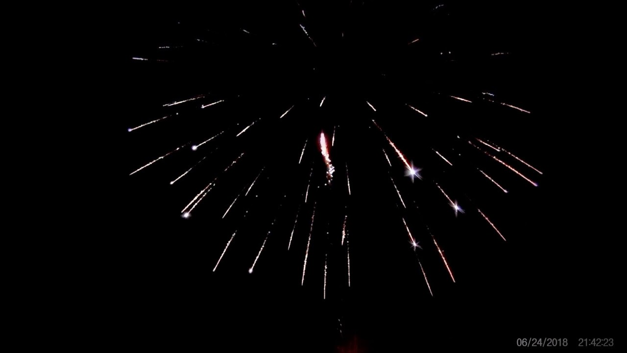 Freedom Fireworks Perry, Ga straight up/ground zero view of show. YouTube