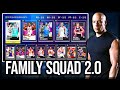 DOM TORETTO SAID THERE'S ALWAYS ROOM FOR FAMILY....SO I BUILT A FAMILY SQUAD 2.0! NBA 2k21 MyTEAM.