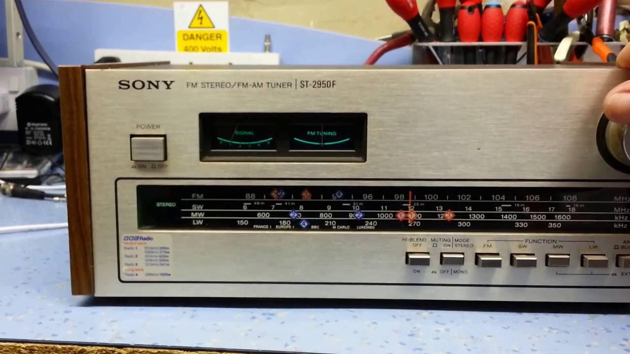 Sony ST-2950F First look - YouTube