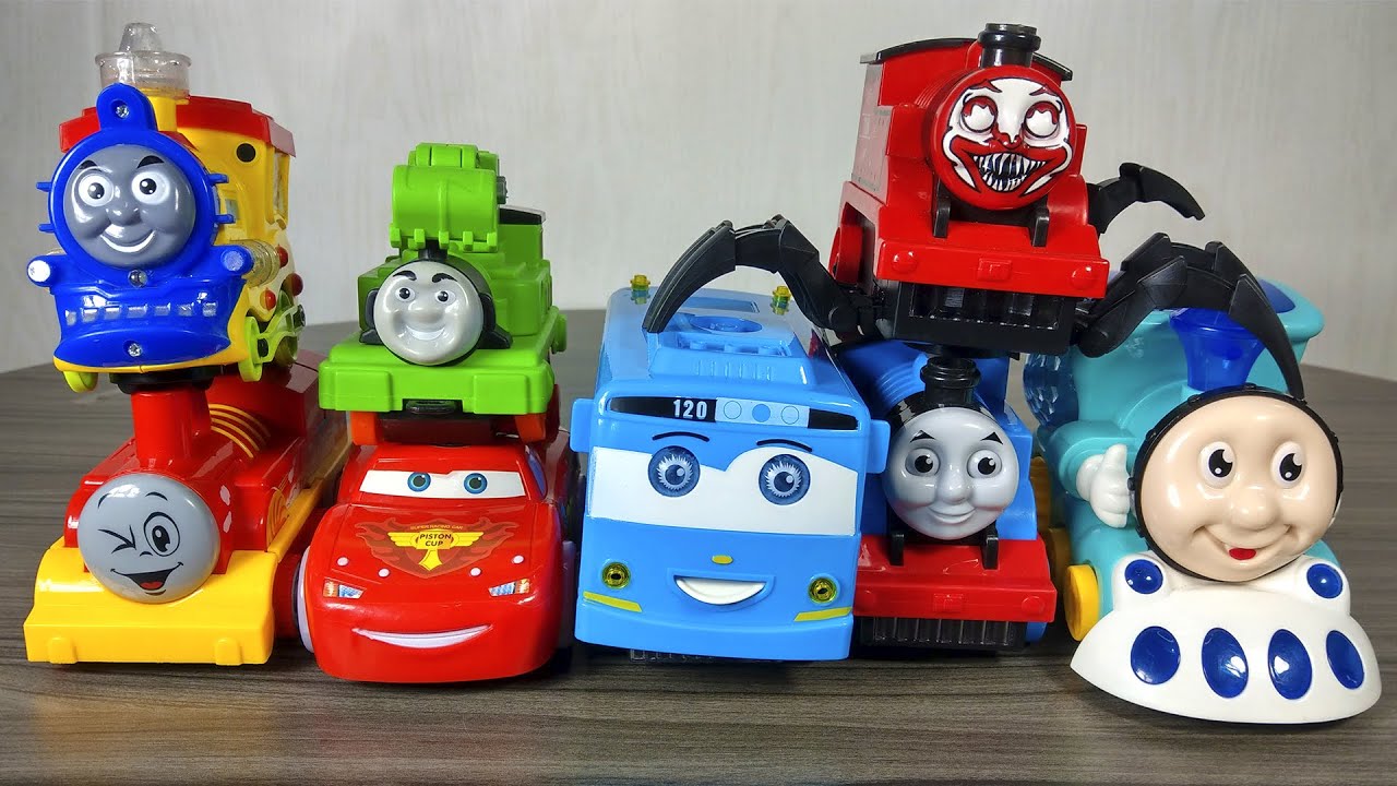 Upgrade LIGHT HOUSE MONSTER Long Spider Legs Most Scary, LIGHTNING MCQUEEN, CHOO CHOO CHARLES Eater