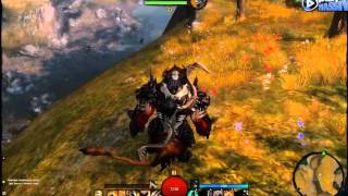 Charr killing a Rabbit, Guild Wars 2.