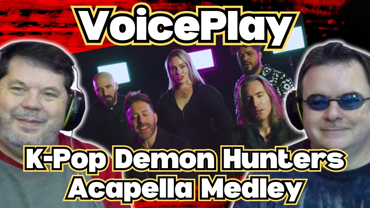 РЕАКЦИИ GEN❌ | VoicePlay и Грейс Кинстлер | K-Pop Охотники на демонов (акапельное попурри)