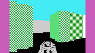 Raycaster on the TI-99/4A demo 4