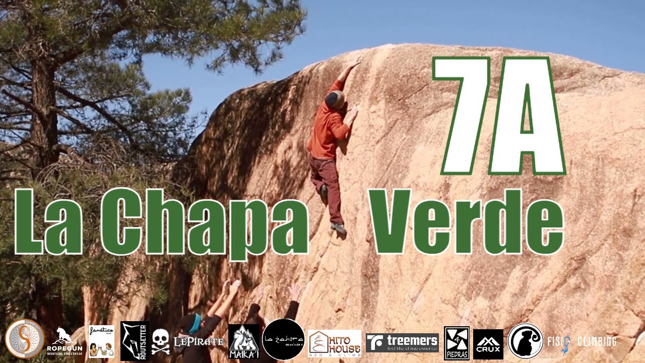 La Chapa Verde 7A | La Pedriza Boulder | Sector Quebrantaherraduras