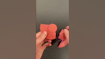 Squid Game Circle Polymer Clay Dalgona Cookie #shorts #squidgame #dalgona