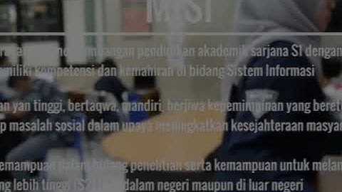 Profil Sistem Informasi USM