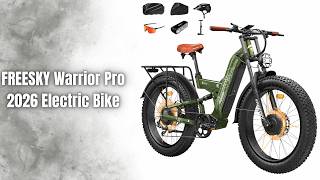 FREESKY Warrior Pro Electric Bike Review | 4000W Dual Motor eBike Beast!