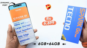 Tecno Spark Go 2024 Review Rs 6,699 Dynamic Port-90Hz Display-6GB+64GB