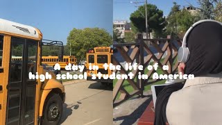 يوميات طالبه ثانويه • المدارس الامريكيه 🇺🇸 • العنصريه ضد الحجاب !