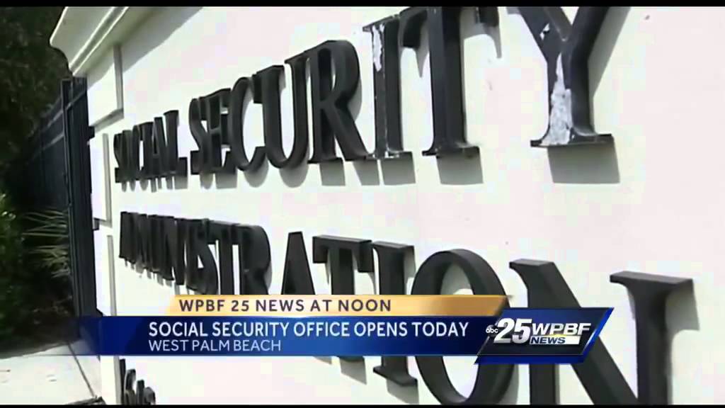 Social Security office opens today YouTube