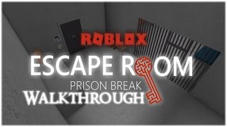 Roblox Escape Room Prison Break Walkthrough Youtube - roblox jailbreak places to go escape