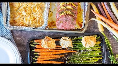 Sheet Pan Easter Dinner for Four