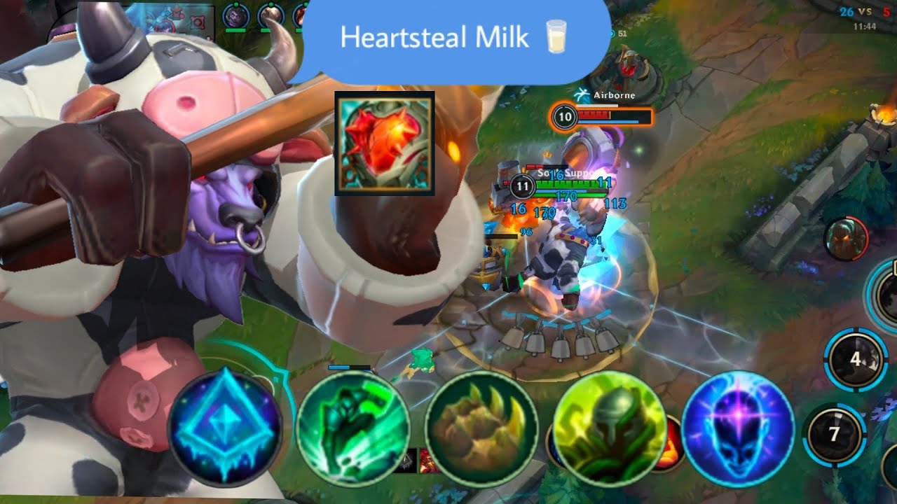 Alistar Milkshake Heartsteal / Alistar Gameplay S12 - YouTube