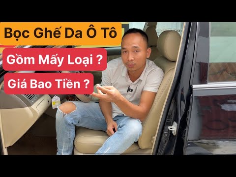 Video: Bọc lại ghế xe máy giá bao nhiêu?