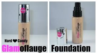 NEW HARD CANDY GLAMOFLAUGE FOUNDATION | REVIEW AND FIRST IMPRESSIONS