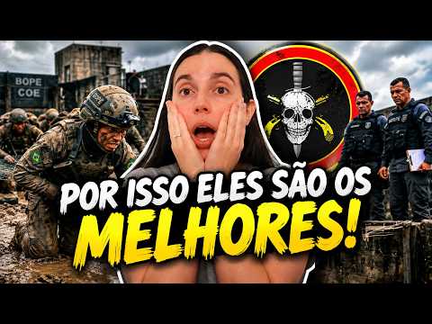 PORTUGUESA reage à MELHOR TROPA DE ELITE DO MUNDO | BOPE RJ