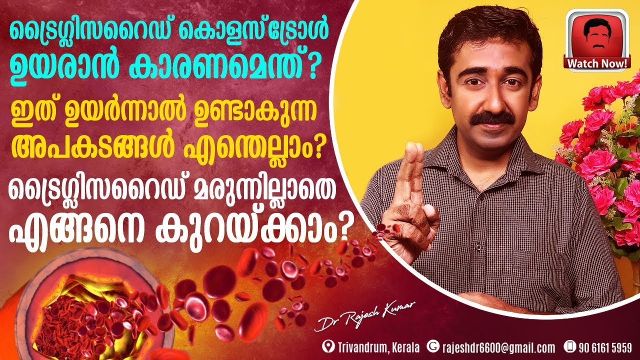 Что вызывает высокий уровень триглицеридов? Как его снизить без лекарств?