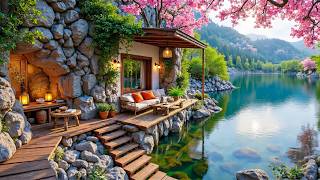 Fresh Spring Morning by the Lake 🌺 Relaxing Piano Music for Reading, Work &amp; Study