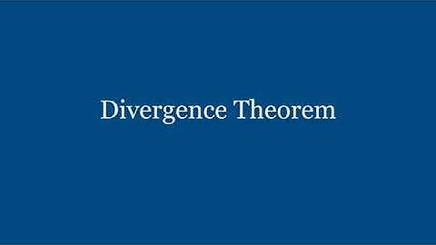Divergence Theorem