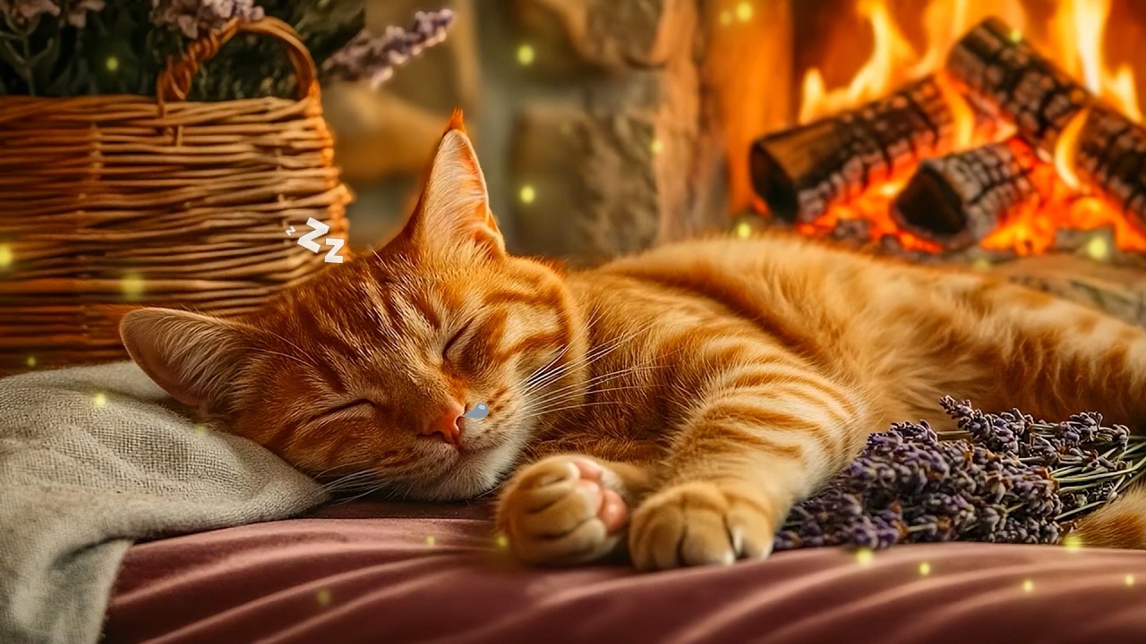 12 Hours of Calming Cat Music 🌸 Best Piano for Cats to Sleep & Stop Cat Separation Anxiety 💖