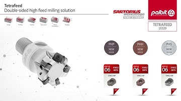 New TETRAFEED Double sided high feed milling solution part2