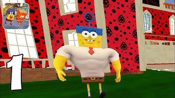 SPONGELADY BOB: SCARY GAME - Level 1 Part 1 (Android GamePlay Walkthrough)