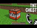 WHAT will HAPPEN if Open TNT CHEST in Minecraft ???