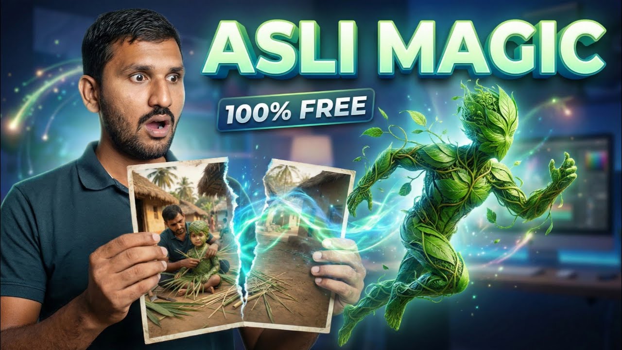 🤫Secret AI Tool: Transform 1 Photo into 3D CGI Animation! 🤯 (100% FREE) | Photo Se Video Kese Banaye