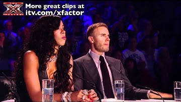 Frankie Cocozza goes all Primal Scream - The X Factor 2011 Live Show 3 - itv.com/xfactor