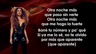 Shakira, Bizarrap - La Fuerte (Letra/Lyrics)